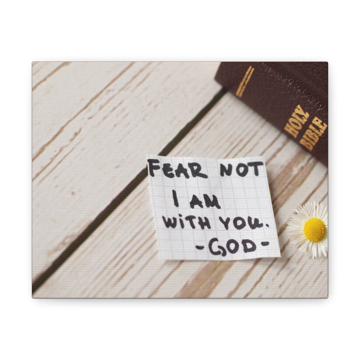 Scripture Walls Fear Not I Am With You Isaiah 41:10 Christian Wall Art Bible Verse Print Ready to Hang Unframed-Express Your Love Gifts