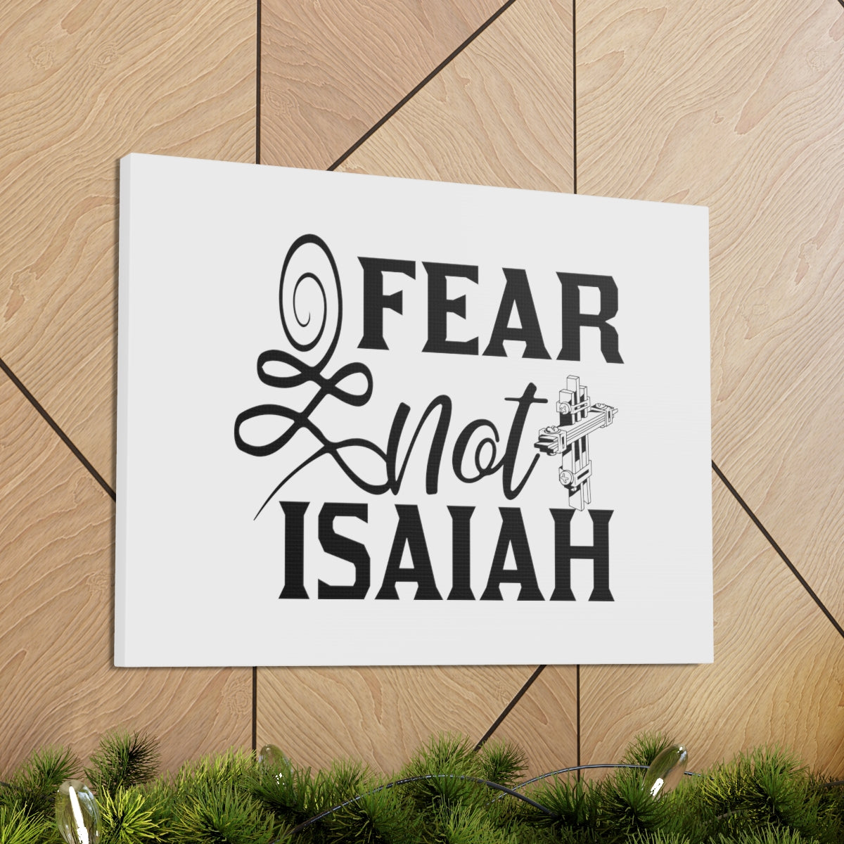 Scripture Walls Fear Not Isaiah 41:10 Christian Wall Art Bible Verse Print Ready to Hang Unframed-Express Your Love Gifts