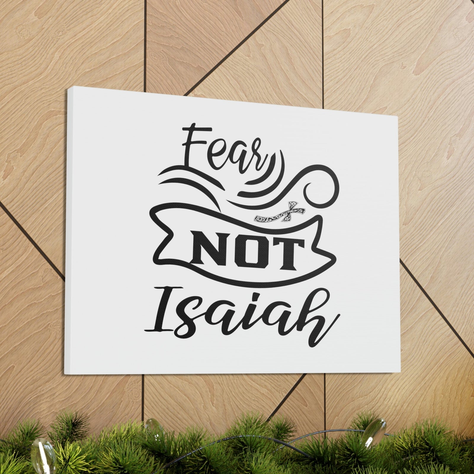 Scripture Walls Fear Not Isaiah Isaiah 41:10 Wind Christian Wall Art Bible Verse Print Ready to Hang Unframed-Express Your Love Gifts