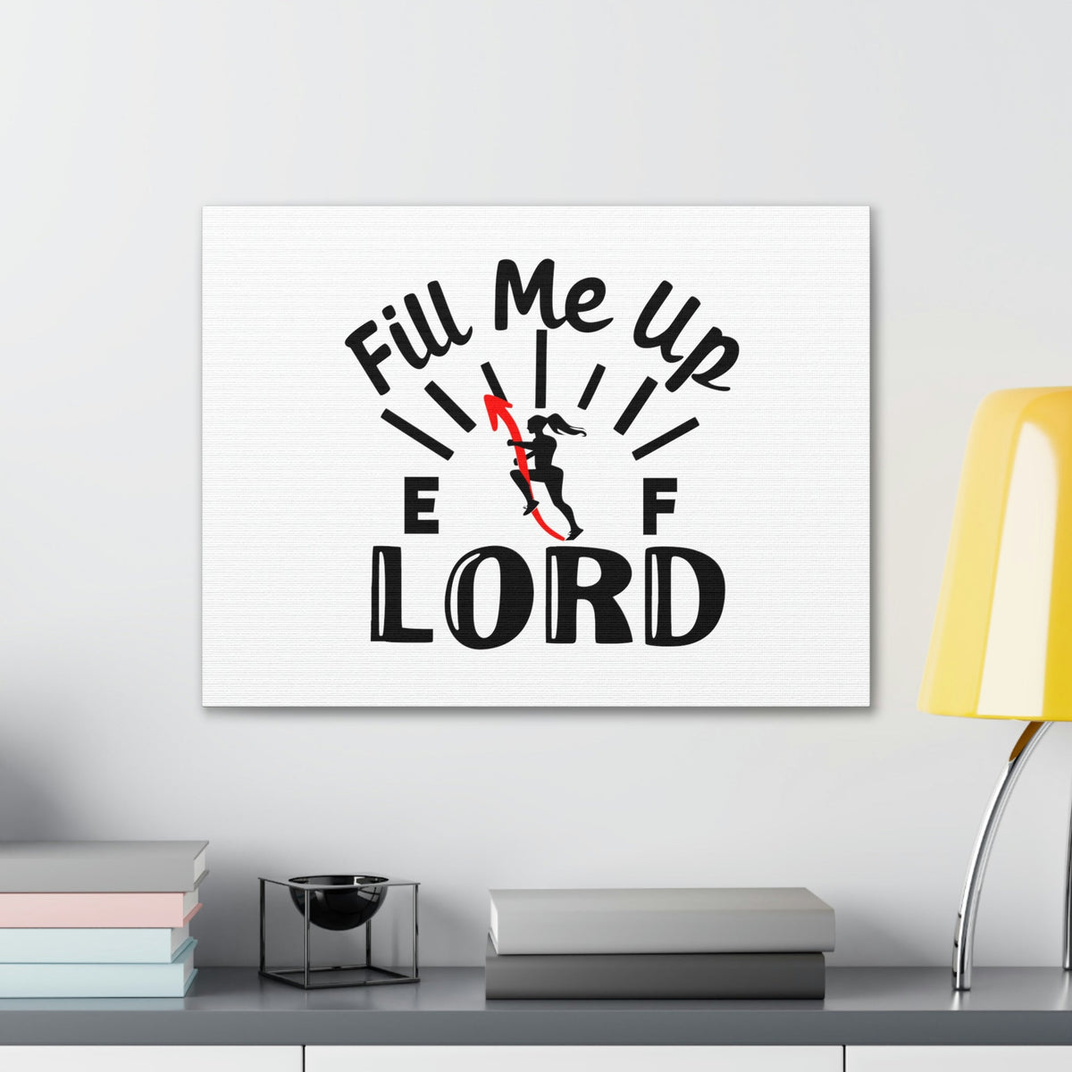 Scripture Walls Fill Me Up Lord Psalm 42:1 Christian Wall Art Print Ready to Hang Unframed-Express Your Love Gifts