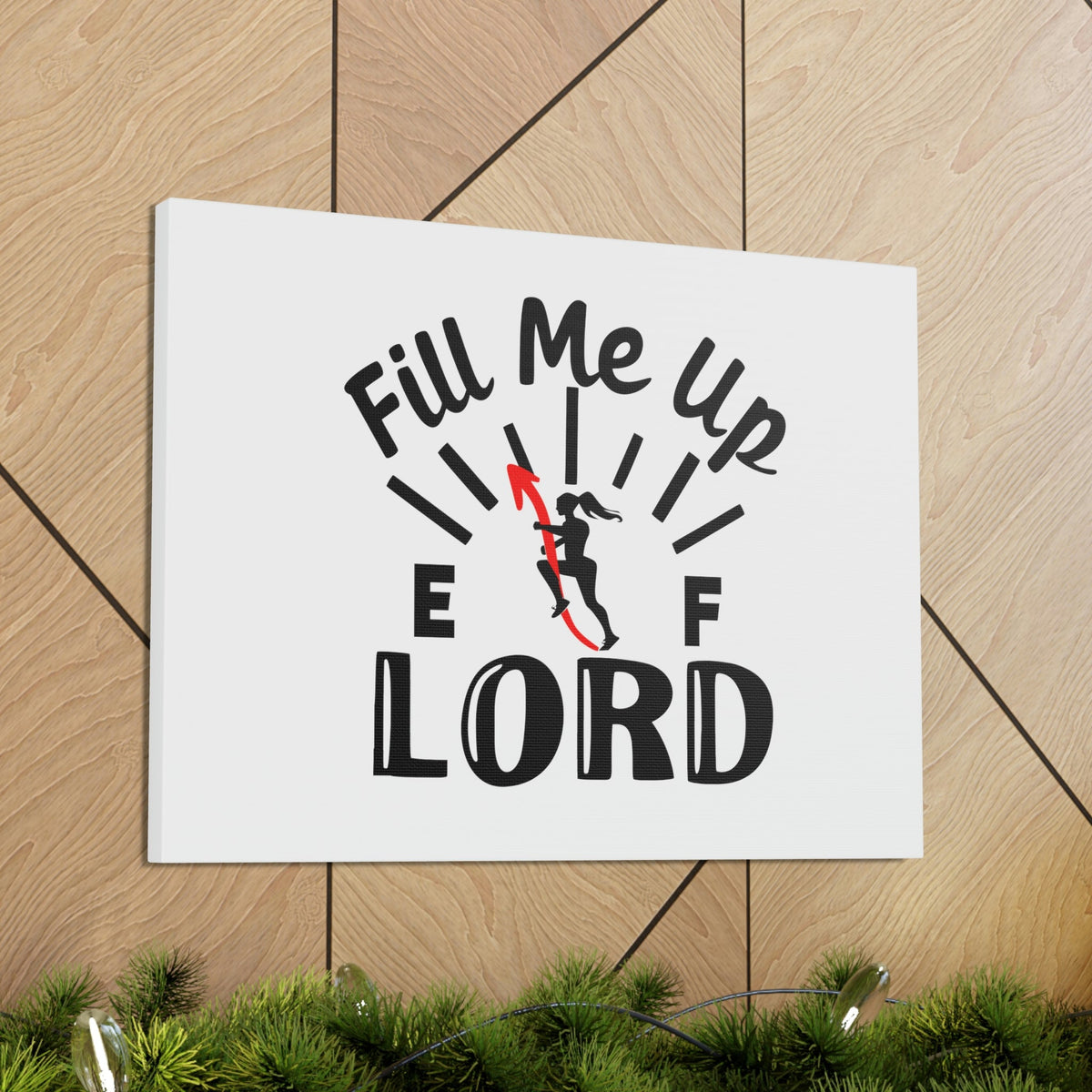 Scripture Walls Fill Me Up Lord Psalm 42:1 Christian Wall Art Print Ready to Hang Unframed-Express Your Love Gifts