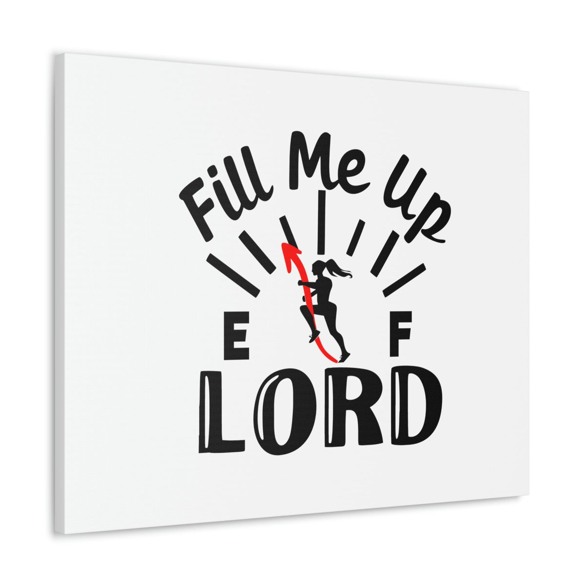 Scripture Walls Fill Me Up Lord Psalm 42:1 Christian Wall Art Print Ready to Hang Unframed-Express Your Love Gifts