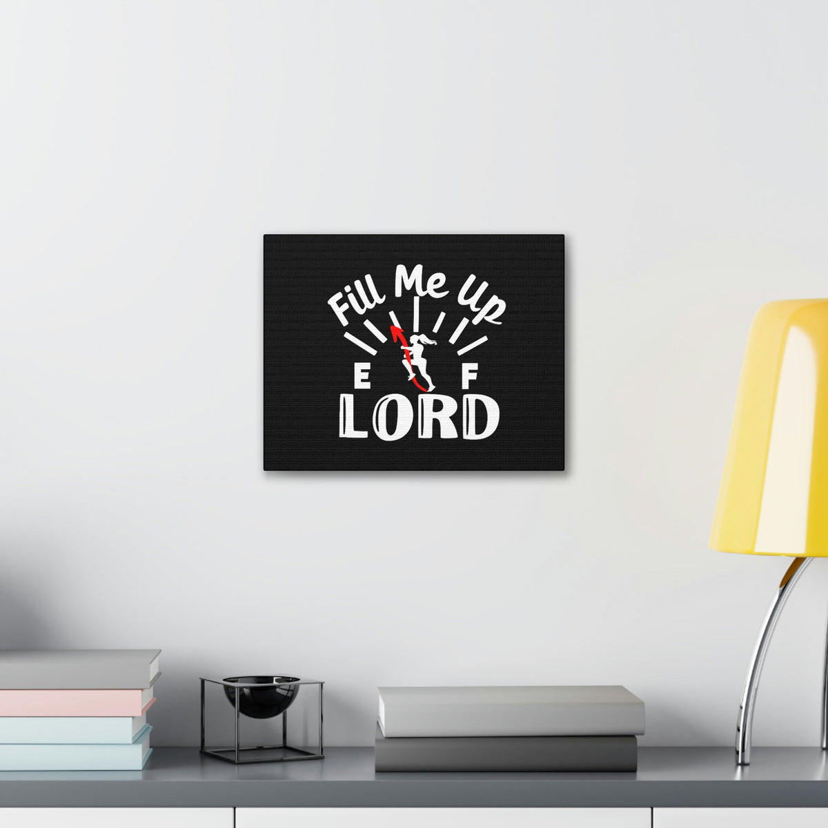 Scripture Walls Fill Me Up Lord Romans 15:13 Christian Wall Art Print Ready to Hang Unframed-Express Your Love Gifts