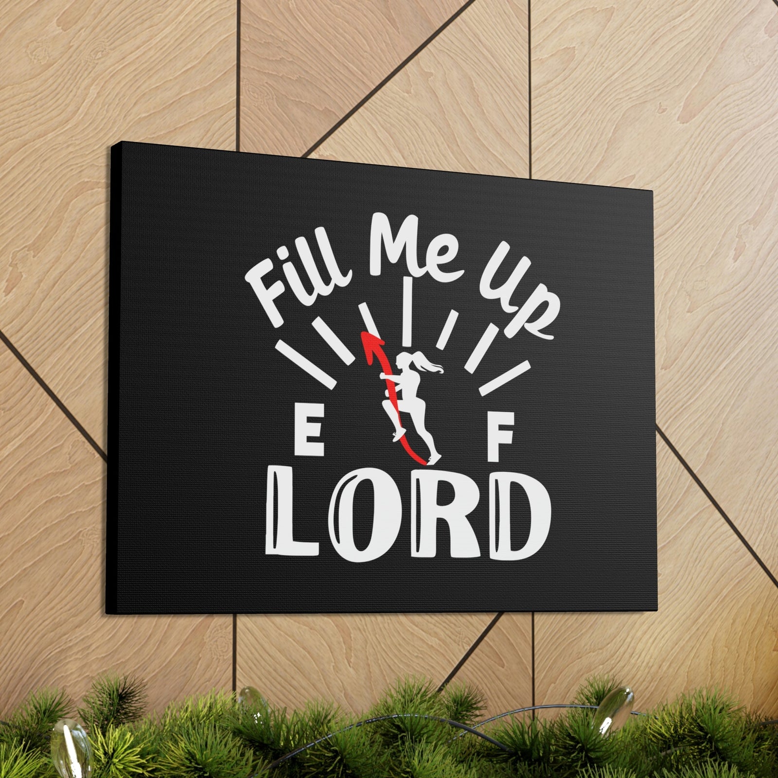 Scripture Walls Fill Me Up Lord Romans 15:13 Christian Wall Art Print Ready to Hang Unframed-Express Your Love Gifts