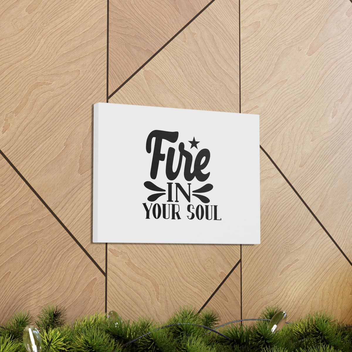 Scripture Walls Fire In Your Soul Psalm 39:3 Christian Wall Art Bible Verse Print Ready to Hang Unframed-Express Your Love Gifts