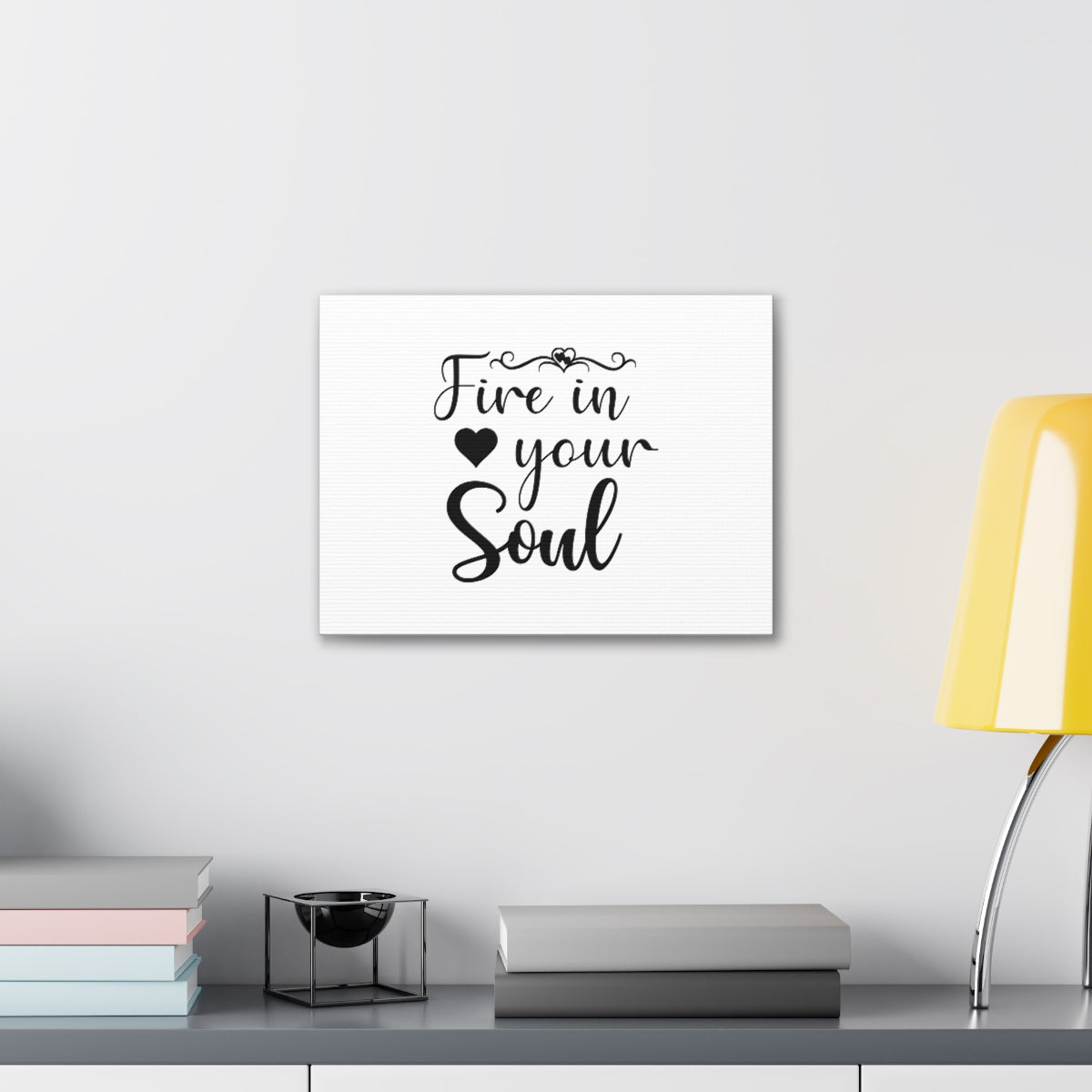 Scripture Walls Fire In Your Soul Romans 12:11 Christian Wall Art Bible Verse Print Ready to Hang Unframed-Express Your Love Gifts