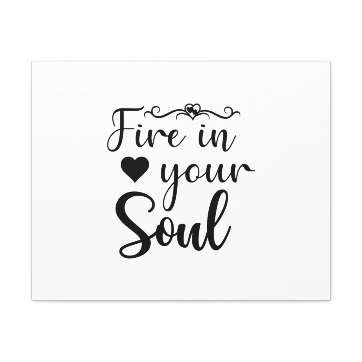 Scripture Walls Fire In Your Soul Romans 12:11 Christian Wall Art Bible Verse Print Ready to Hang Unframed-Express Your Love Gifts