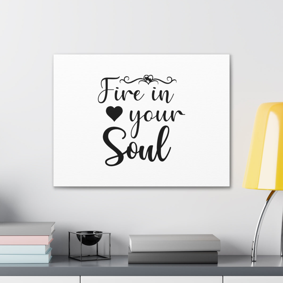 Scripture Walls Fire In Your Soul Romans 12:11 Christian Wall Art Bible Verse Print Ready to Hang Unframed-Express Your Love Gifts