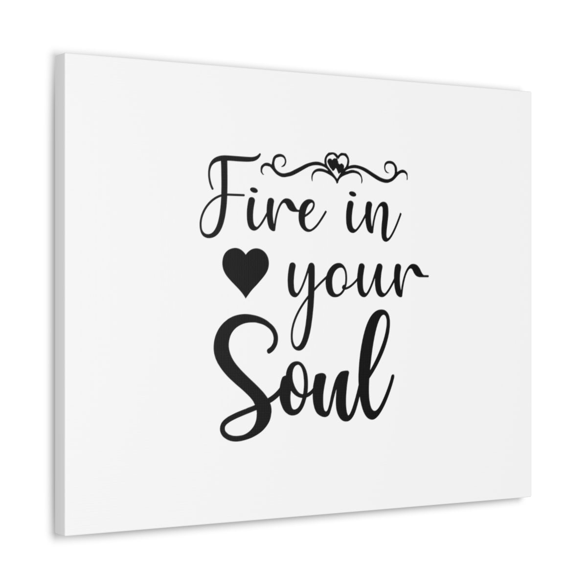 Scripture Walls Fire In Your Soul Romans 12:11 Christian Wall Art Bible Verse Print Ready to Hang Unframed-Express Your Love Gifts