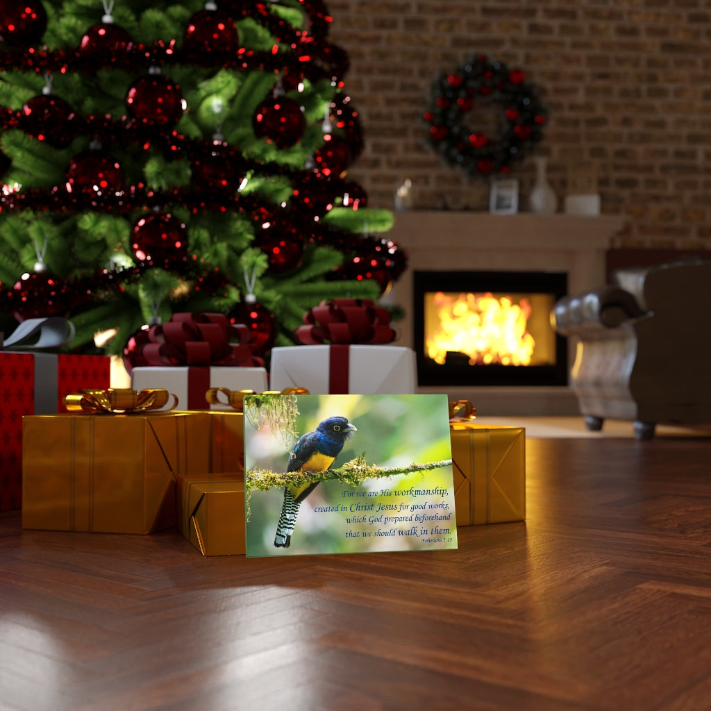 Scripture Walls For Good Works Ephesians 2:10 Bible Verse Canvas Christian Wall Art Ready to Hang Unframed-Express Your Love Gifts