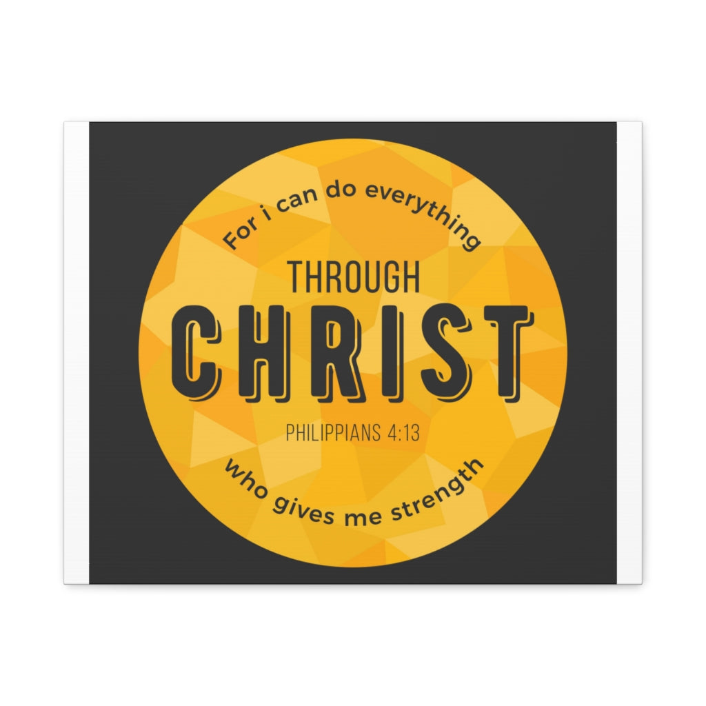 Scripture Walls For I Can Do Everything Philippians 4:13 Christian Wall Art Bible Verse Print Ready To Hang Unframed-Express Your Love Gifts