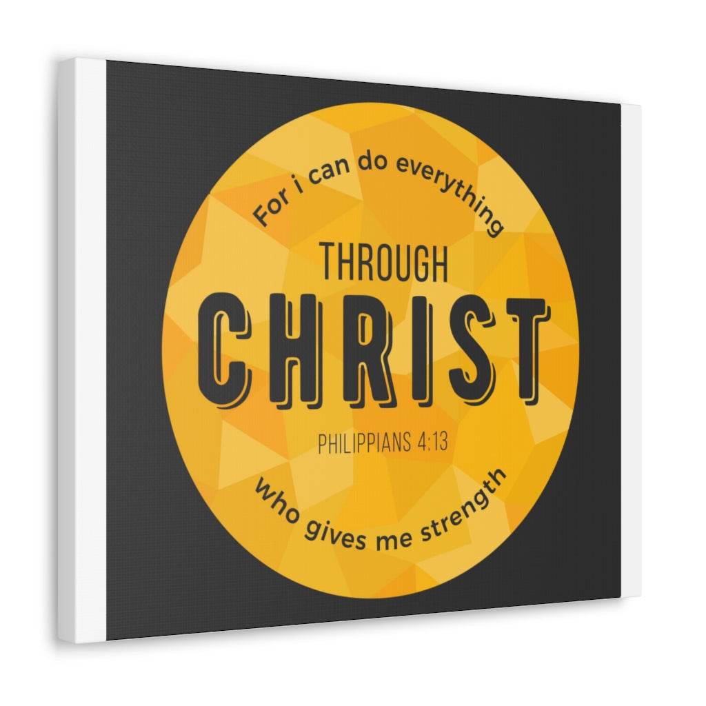 Scripture Walls For I Can Do Everything Philippians 4:13 Christian Wall Art Bible Verse Print Ready To Hang Unframed-Express Your Love Gifts