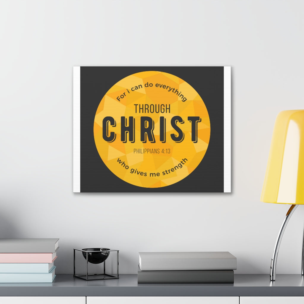 Scripture Walls For I Can Do Everything Philippians 4:13 Christian Wall Art Bible Verse Print Ready To Hang Unframed-Express Your Love Gifts