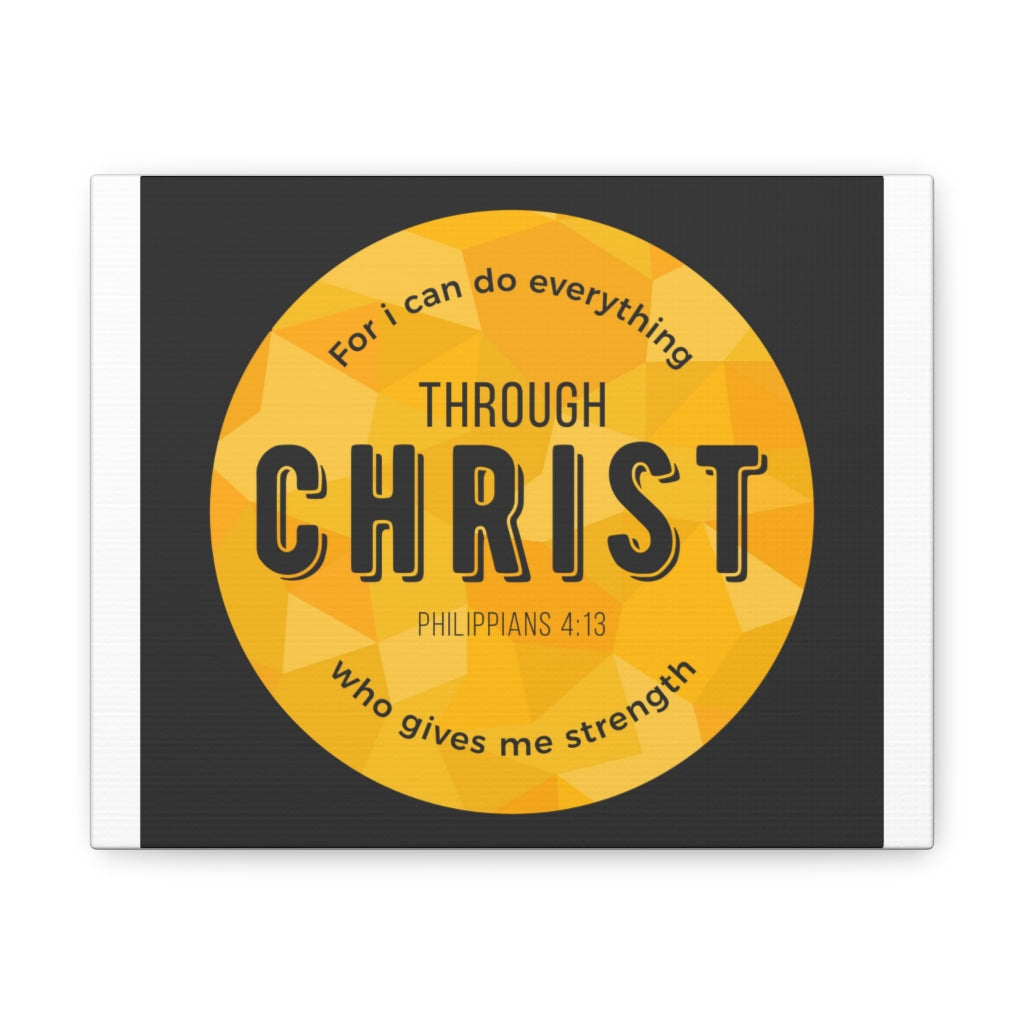Scripture Walls For I Can Do Everything Philippians 4:13 Christian Wall Art Bible Verse Print Ready To Hang Unframed-Express Your Love Gifts