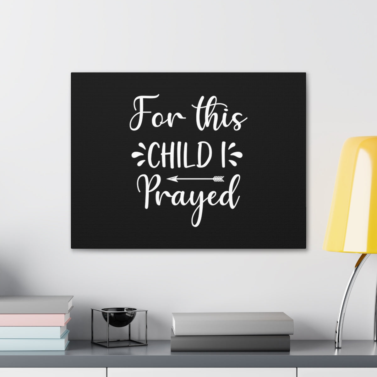 Scripture Walls For This Child I Prayed 1 Samuel 1:27 Christian Wall Art Bible Verse Print Ready to Hang Unframed-Express Your Love Gifts