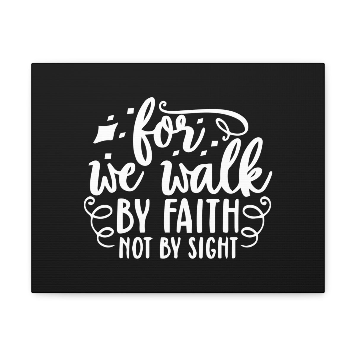 Scripture Walls For We Walk 2 Corinthians 5:7 Christian Wall Art Bible Verse Print Ready to Hang Unframed-Express Your Love Gifts