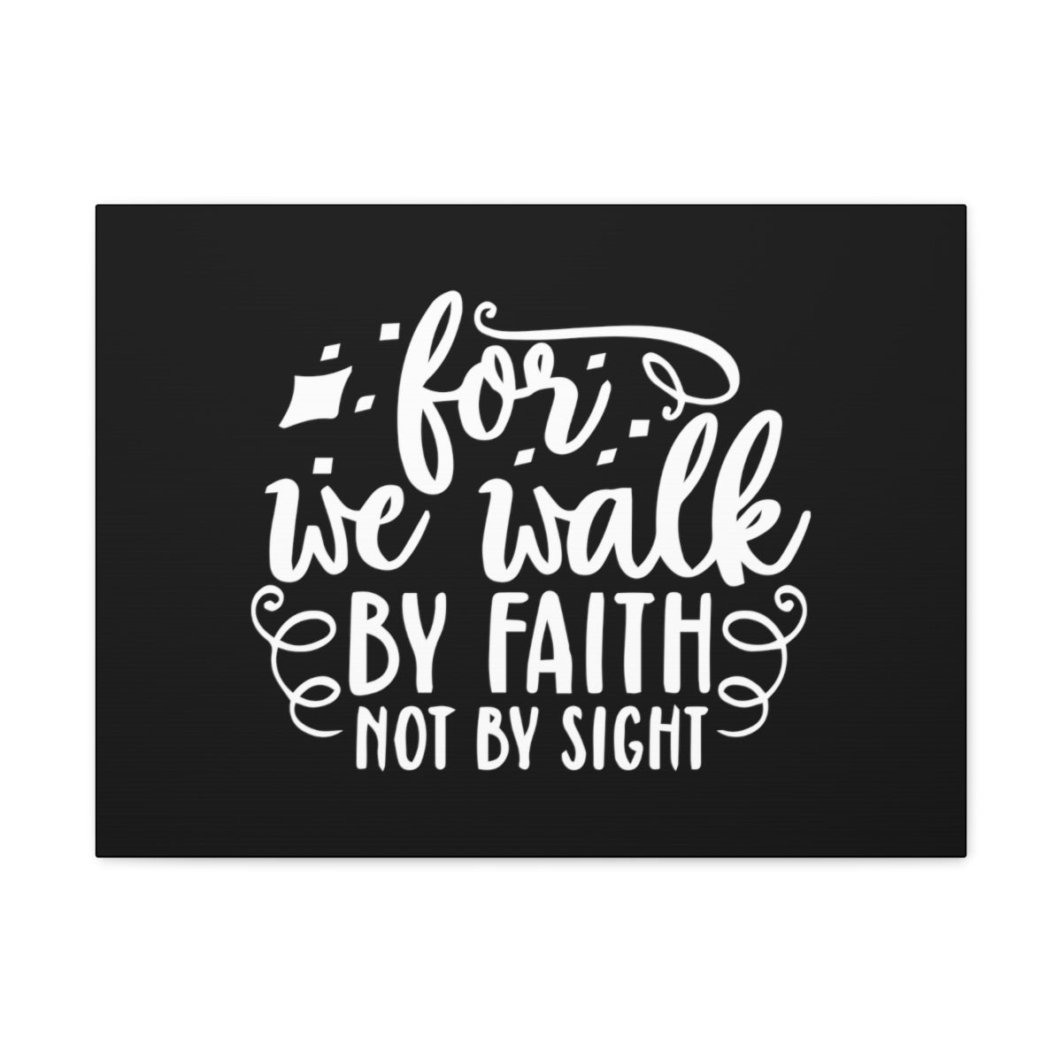 Scripture Walls For We Walk 2 Corinthians 5:7 Christian Wall Art Bible Verse Print Ready to Hang Unframed-Express Your Love Gifts