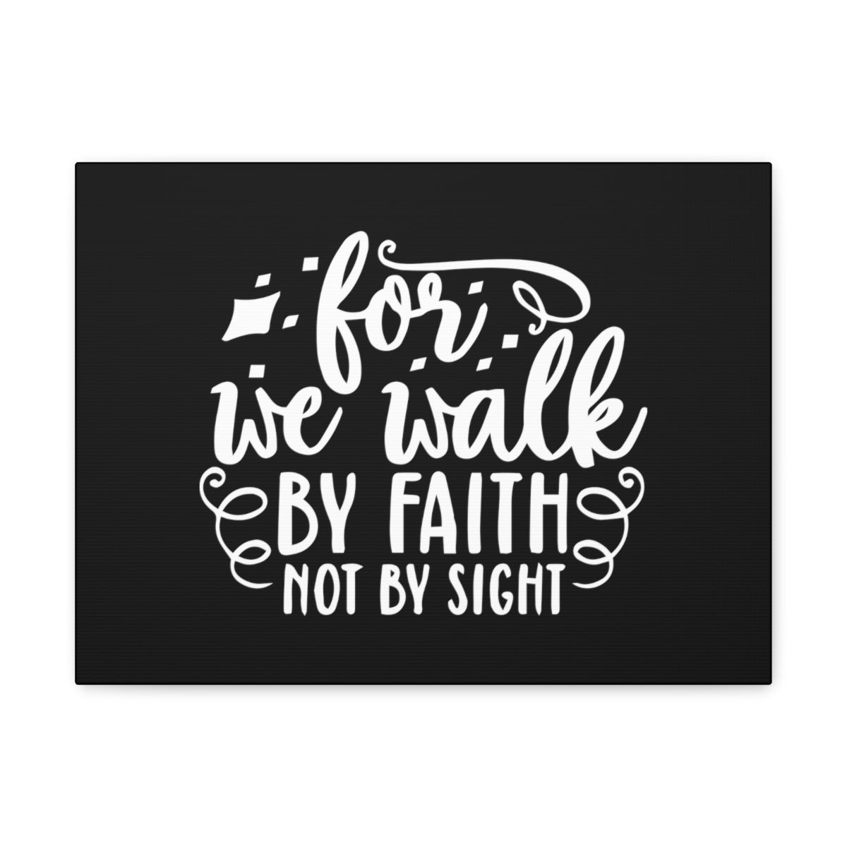 Scripture Walls For We Walk 2 Corinthians 5:7 Christian Wall Art Bible Verse Print Ready to Hang Unframed-Express Your Love Gifts