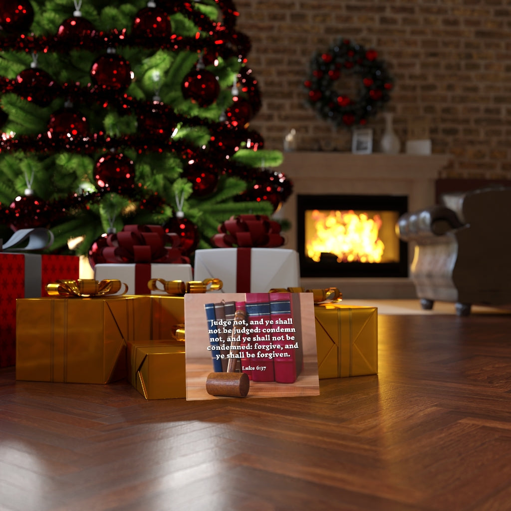 Scripture Walls Forgive And Ye Shall Be Forgiven Luke 6:37 Bible Verse Canvas Christian Wall Art Ready to Hang Unframed-Express Your Love Gifts