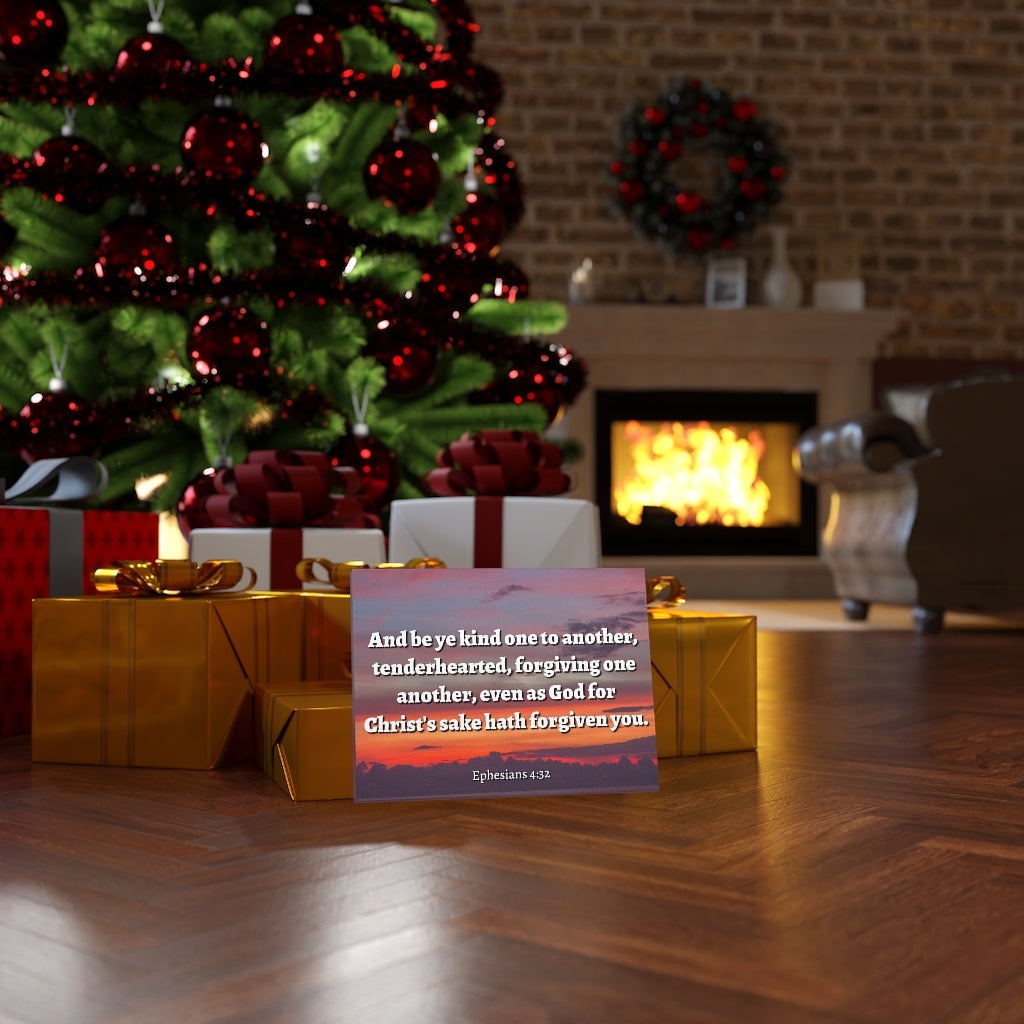 Scripture Walls Forgiven You Ephesians 4:32 Bible Verse Canvas Christian Wall Art Ready to Hang Unframed-Express Your Love Gifts