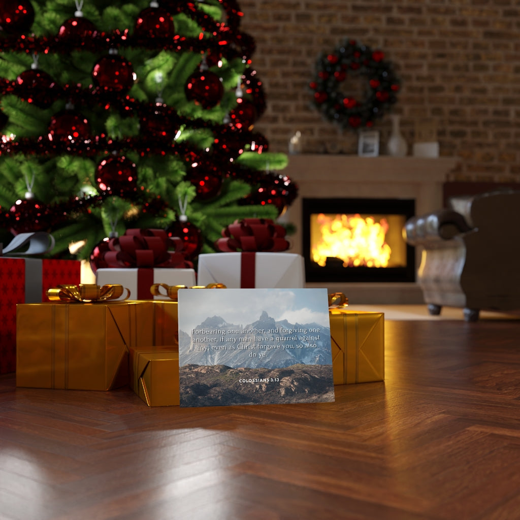 Scripture Walls Forgiving One Another Colossians 3:13 Bible Verse Canvas Christian Wall Art Ready to Hang Unframed-Express Your Love Gifts