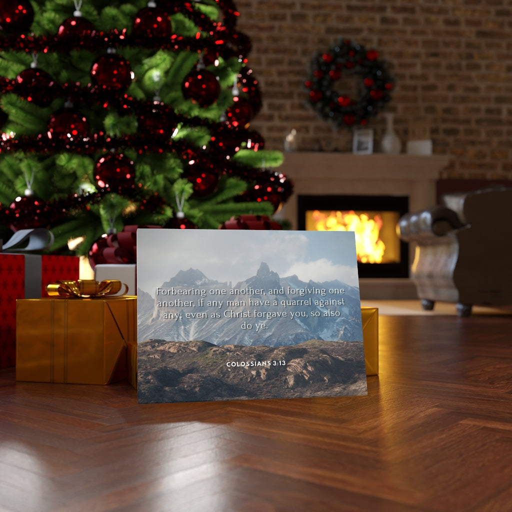 Scripture Walls Forgiving One Another Colossians 3:13 Bible Verse Canvas Christian Wall Art Ready to Hang Unframed-Express Your Love Gifts