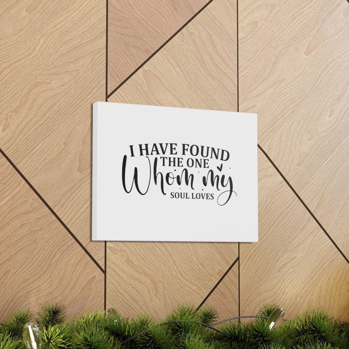Scripture Walls Found The One Song Of Solomon 3:4 Christian Wall Art Bible Verse Print Ready to Hang Unframed-Express Your Love Gifts