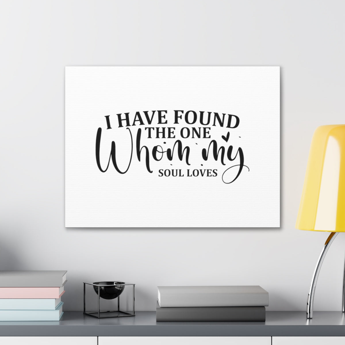Scripture Walls Found The One Song Of Solomon 3:4 Christian Wall Art Bible Verse Print Ready to Hang Unframed-Express Your Love Gifts
