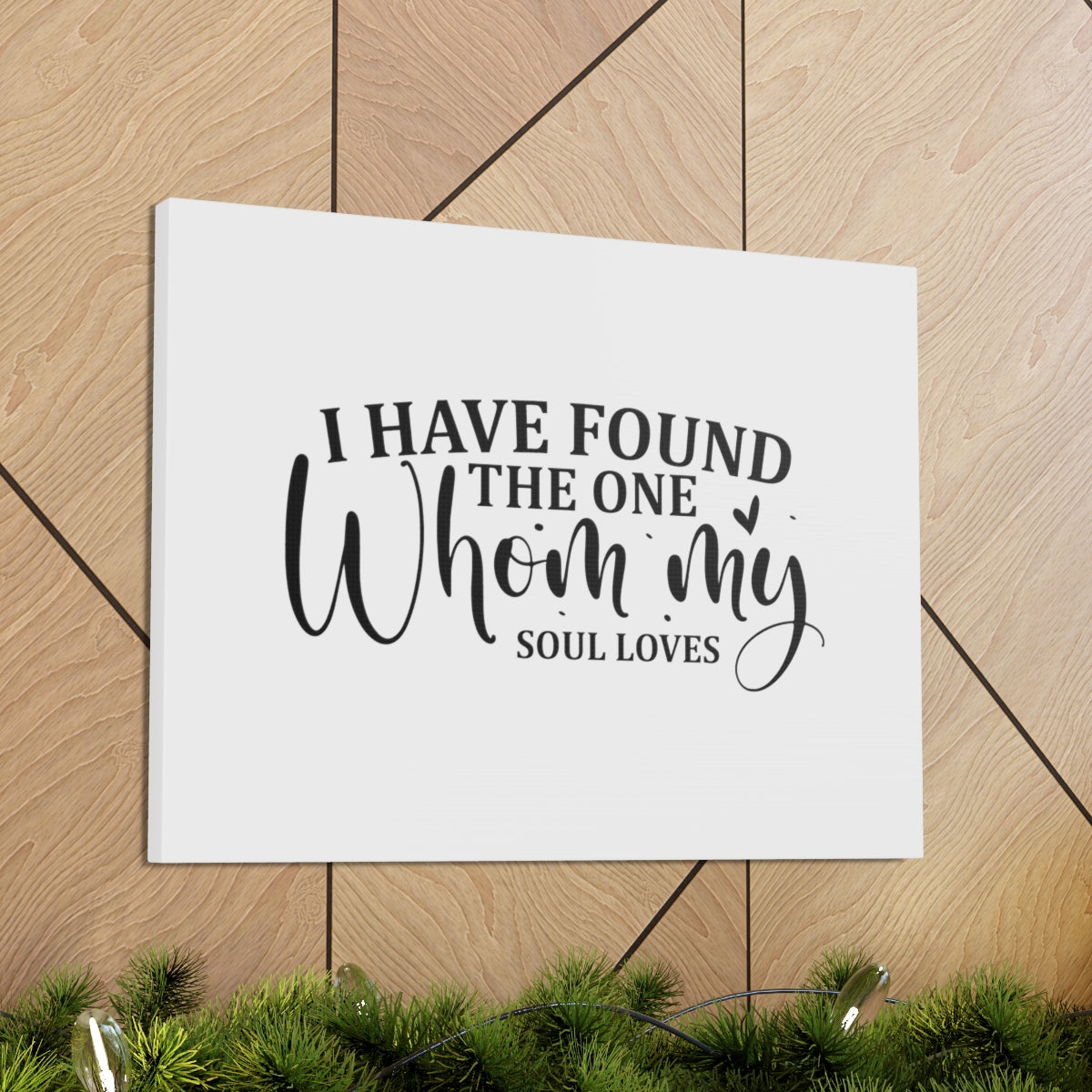 Scripture Walls Found The One Song Of Solomon 3:4 Christian Wall Art Bible Verse Print Ready to Hang Unframed-Express Your Love Gifts