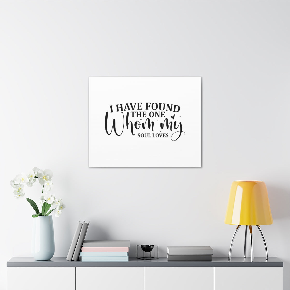 Scripture Walls Found The One Song Of Solomon 3:4 Christian Wall Art Bible Verse Print Ready to Hang Unframed-Express Your Love Gifts