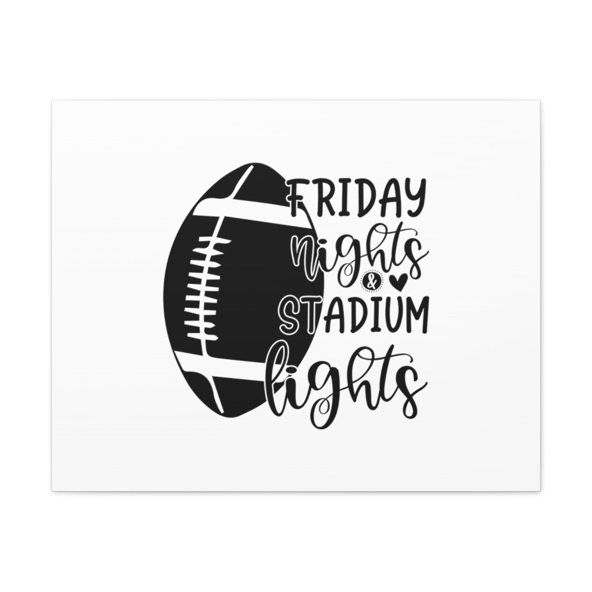 Scripture Walls Friday Nights Matthew 24:27 Stadium Lights Wall Art Print Ready to Hang Unframed-Express Your Love Gifts