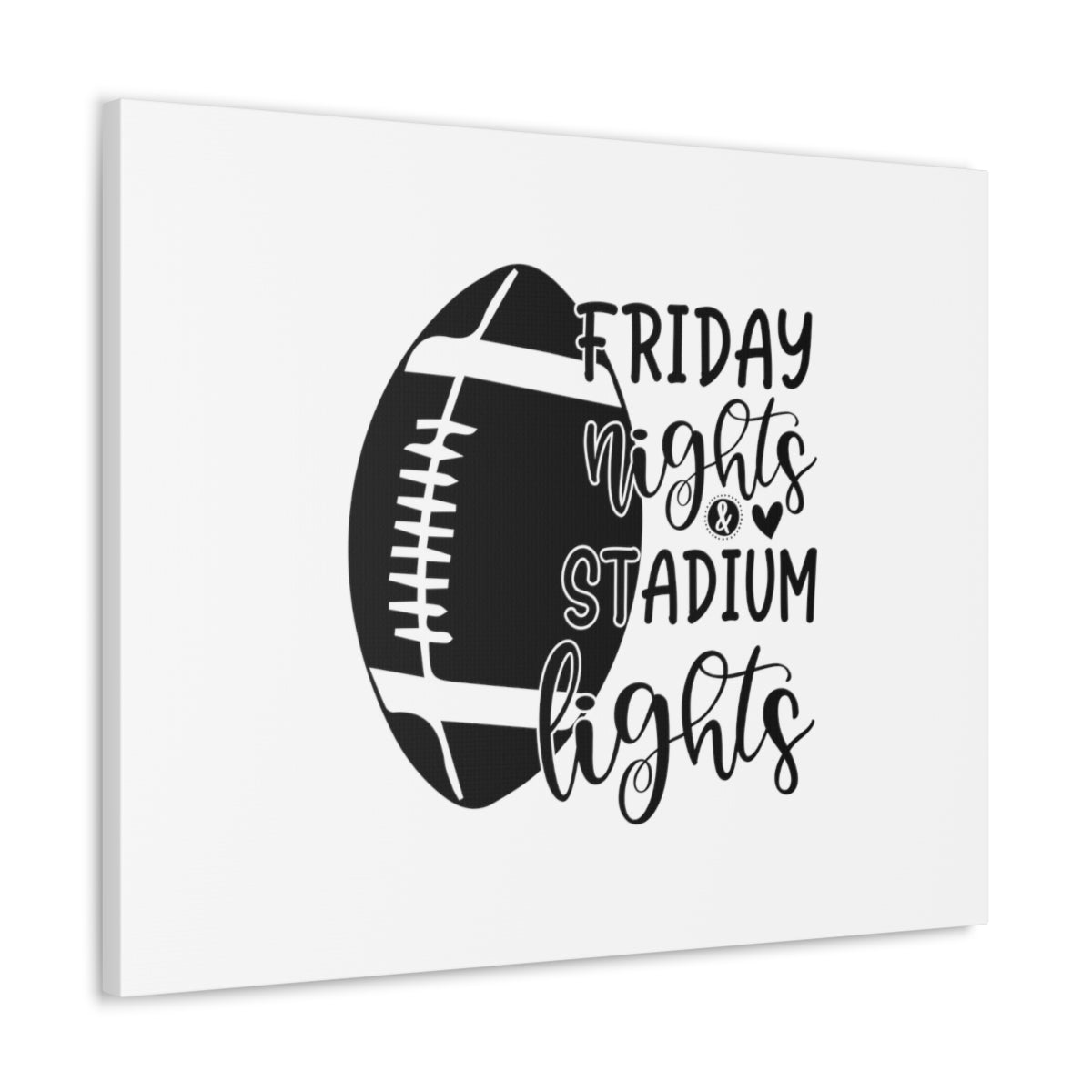 Scripture Walls Friday Nights Matthew 24:27 Stadium Lights Wall Art Print Ready to Hang Unframed-Express Your Love Gifts