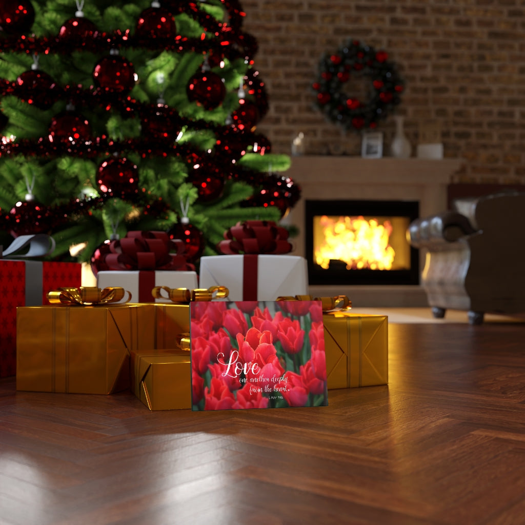 Scripture Walls From The Heart 1 Peter 1:22 Bible Verse Canvas Christian Wall Art Ready to Hang Unframed-Express Your Love Gifts