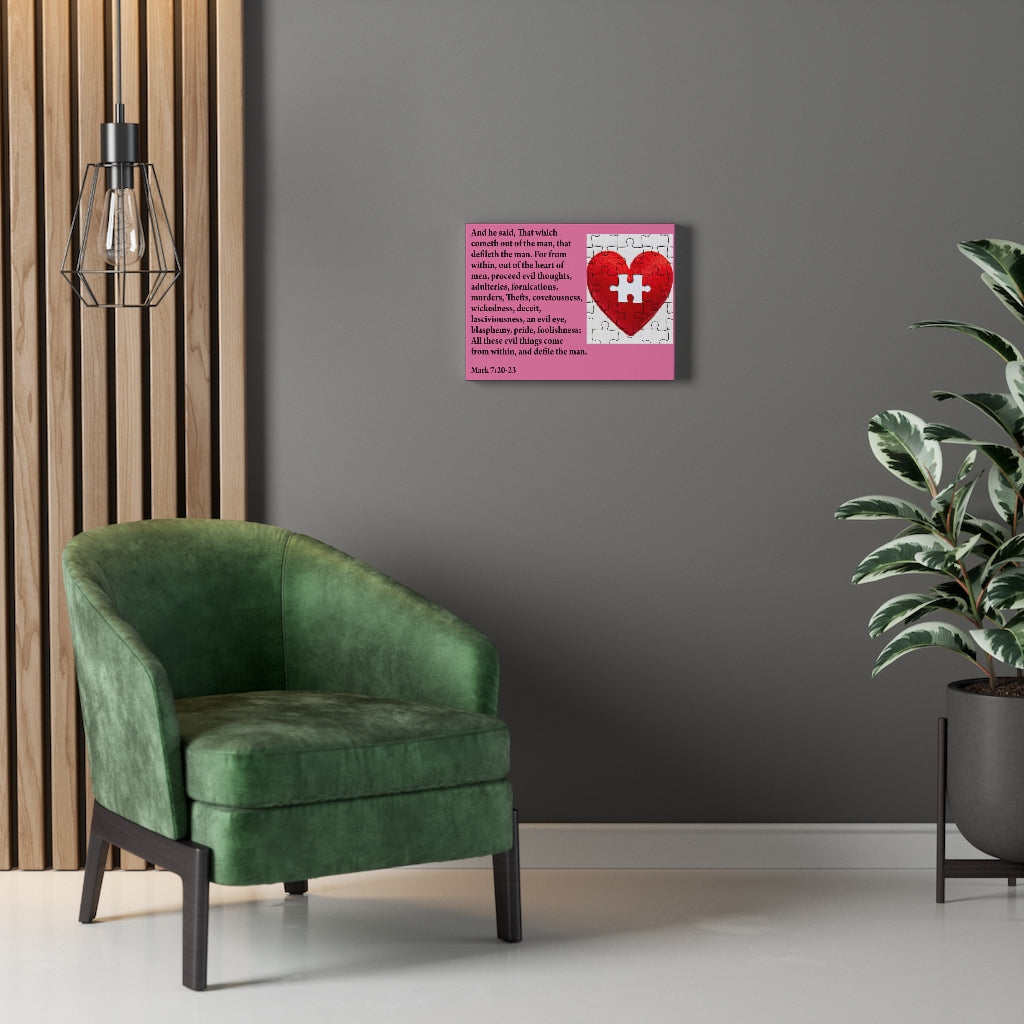Scripture Walls From Within Mark 7:20-23 Christian Home Decor Bible Art Unframed-Express Your Love Gifts