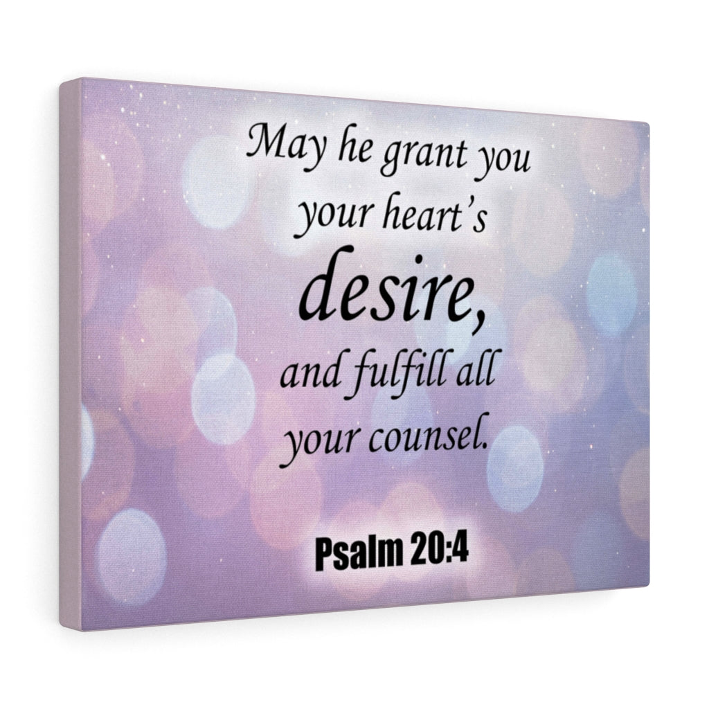 Scripture Walls Fulfill All Your Counsel Psalm 20:4 Christian Home Decor Bible Art Unframed-Express Your Love Gifts