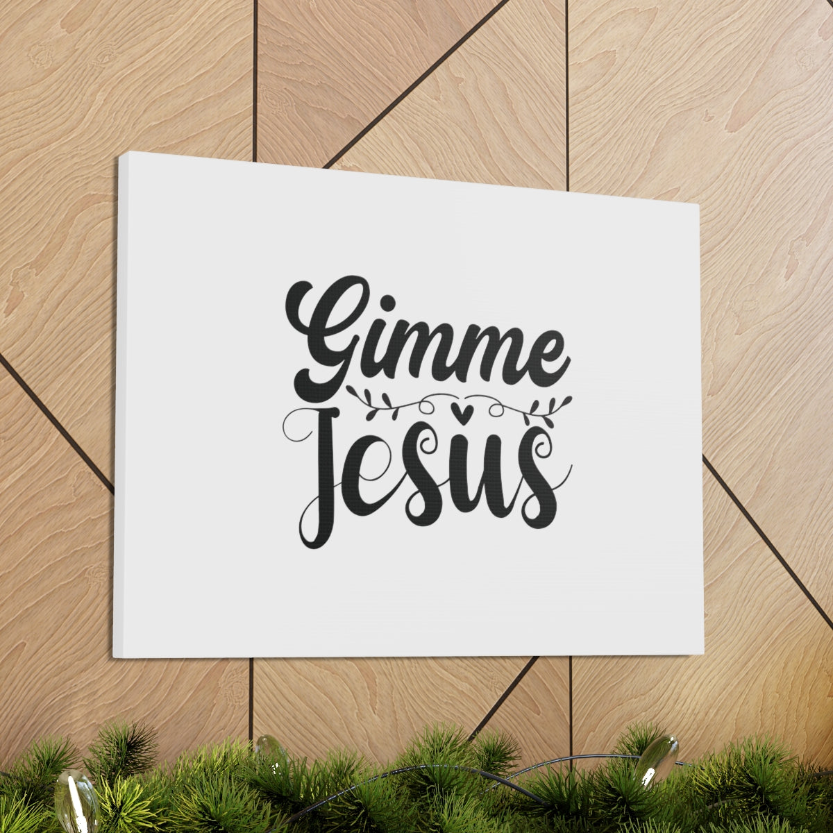 Scripture Walls Gimme Jesus Galatians 2:20 Christian Wall Art Bible Verse Print Ready to Hang Unframed-Express Your Love Gifts