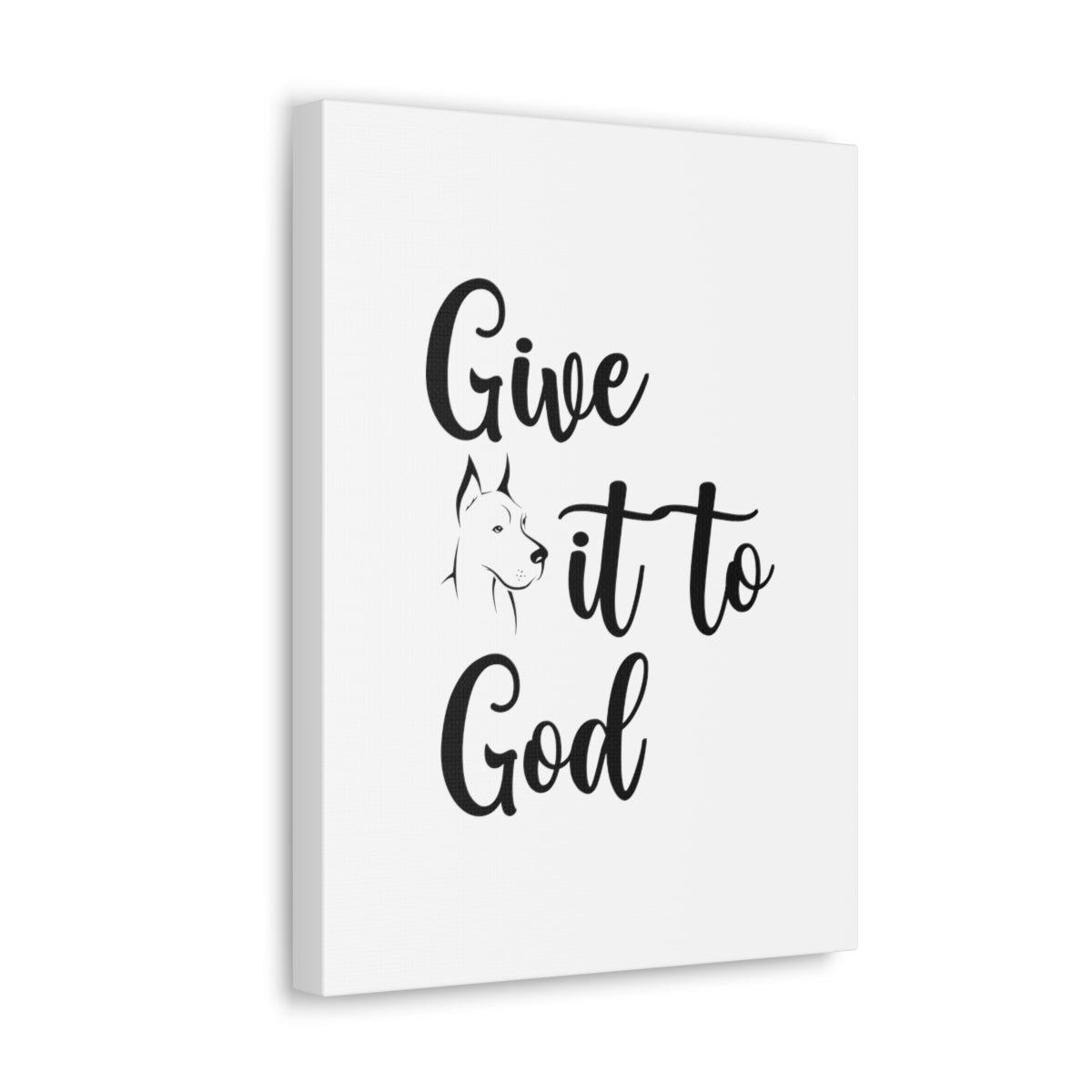 Scripture Walls Give It To God Philippians 4:6 Christian Wall Art Bible Verse Print Ready to Hang Unframed-Express Your Love Gifts