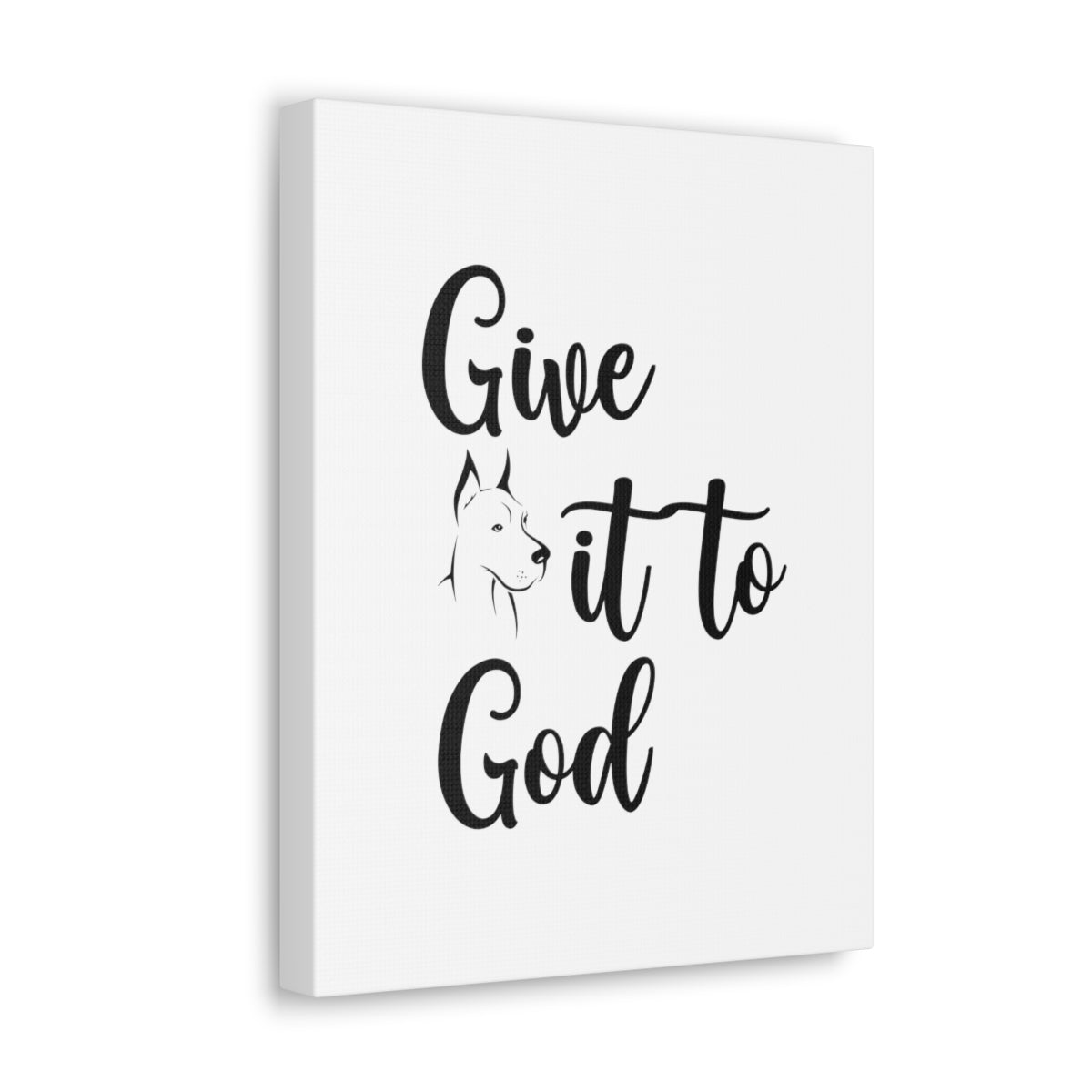 Scripture Walls Give It To God Philippians 4:6 Christian Wall Art Bible Verse Print Ready to Hang Unframed-Express Your Love Gifts