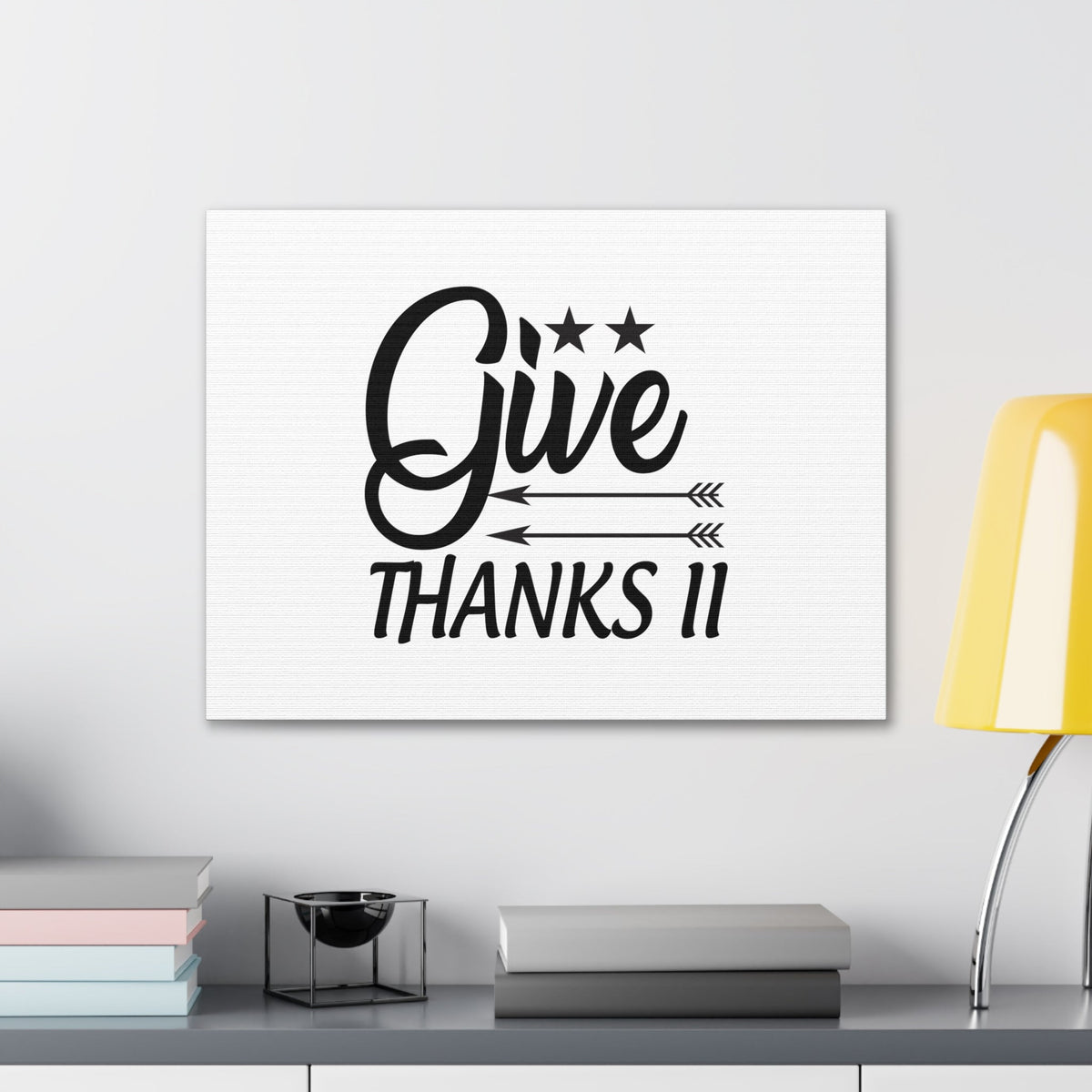 Scripture Walls Give Thanks 1 Thessalonians 5:16 Christian Wall Art Bible Verse Print Ready to Hang Unframed-Express Your Love Gifts