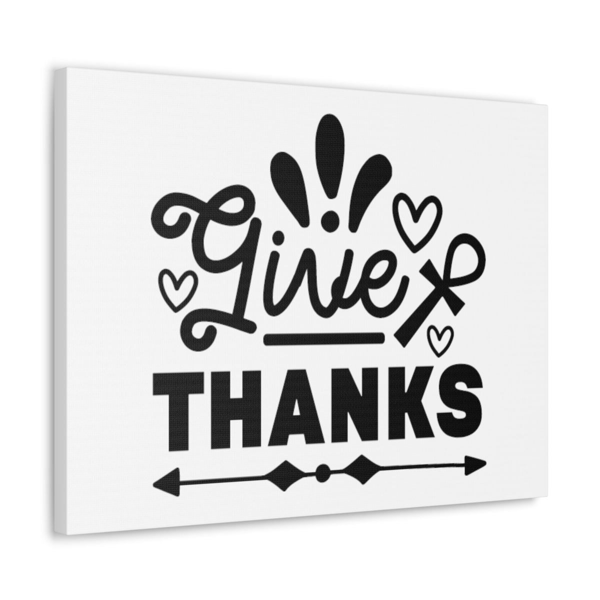 Scripture Walls Give Thanks Colossians 3:17 Hearts Christian Wall Art Bible Verse Print Ready to Hang Unframed-Express Your Love Gifts