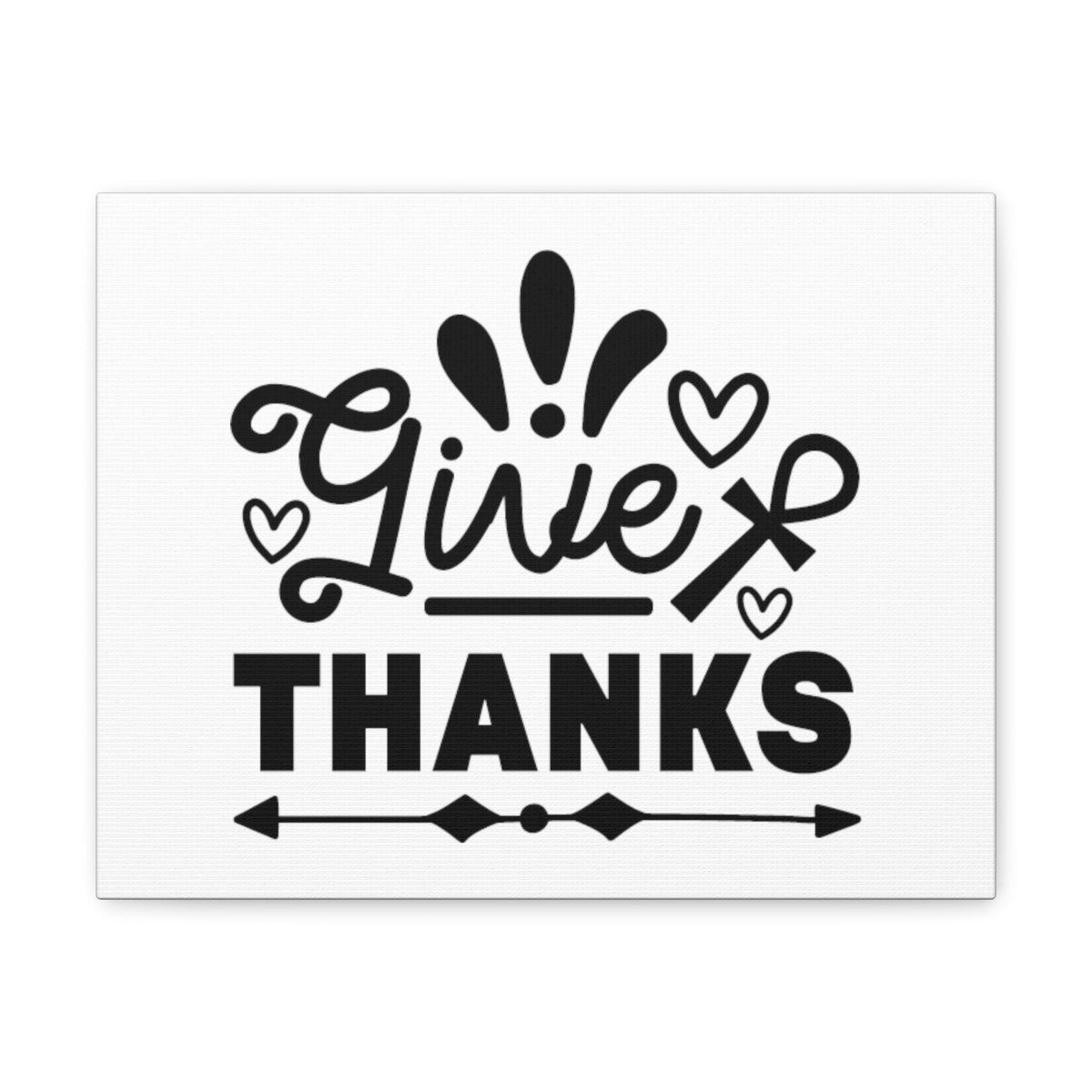 Scripture Walls Give Thanks Colossians 3:17 Hearts Christian Wall Art Bible Verse Print Ready to Hang Unframed-Express Your Love Gifts