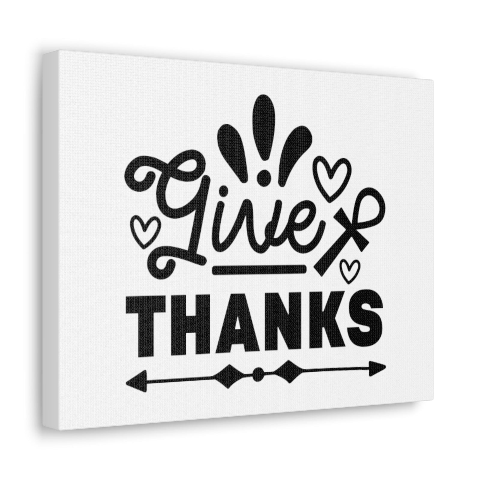 Scripture Walls Give Thanks Colossians 3:17 Hearts Christian Wall Art Bible Verse Print Ready to Hang Unframed-Express Your Love Gifts