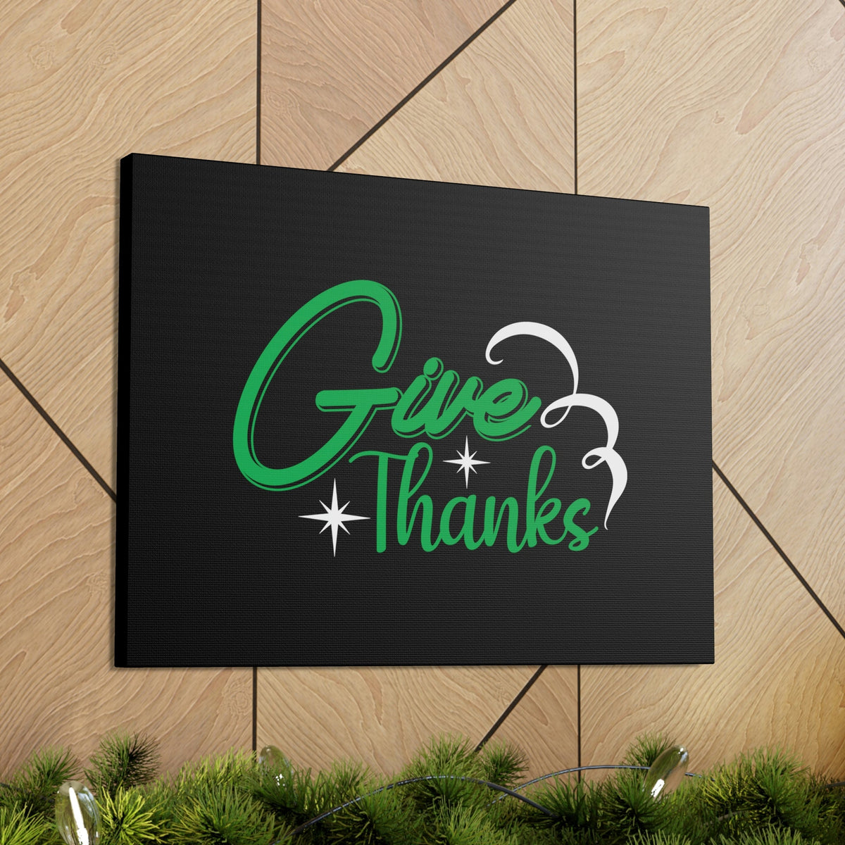 Scripture Walls Give Thanks Ephesians 5:20 Christian Wall Art Bible Verse Print Ready to Hang Unframed-Express Your Love Gifts
