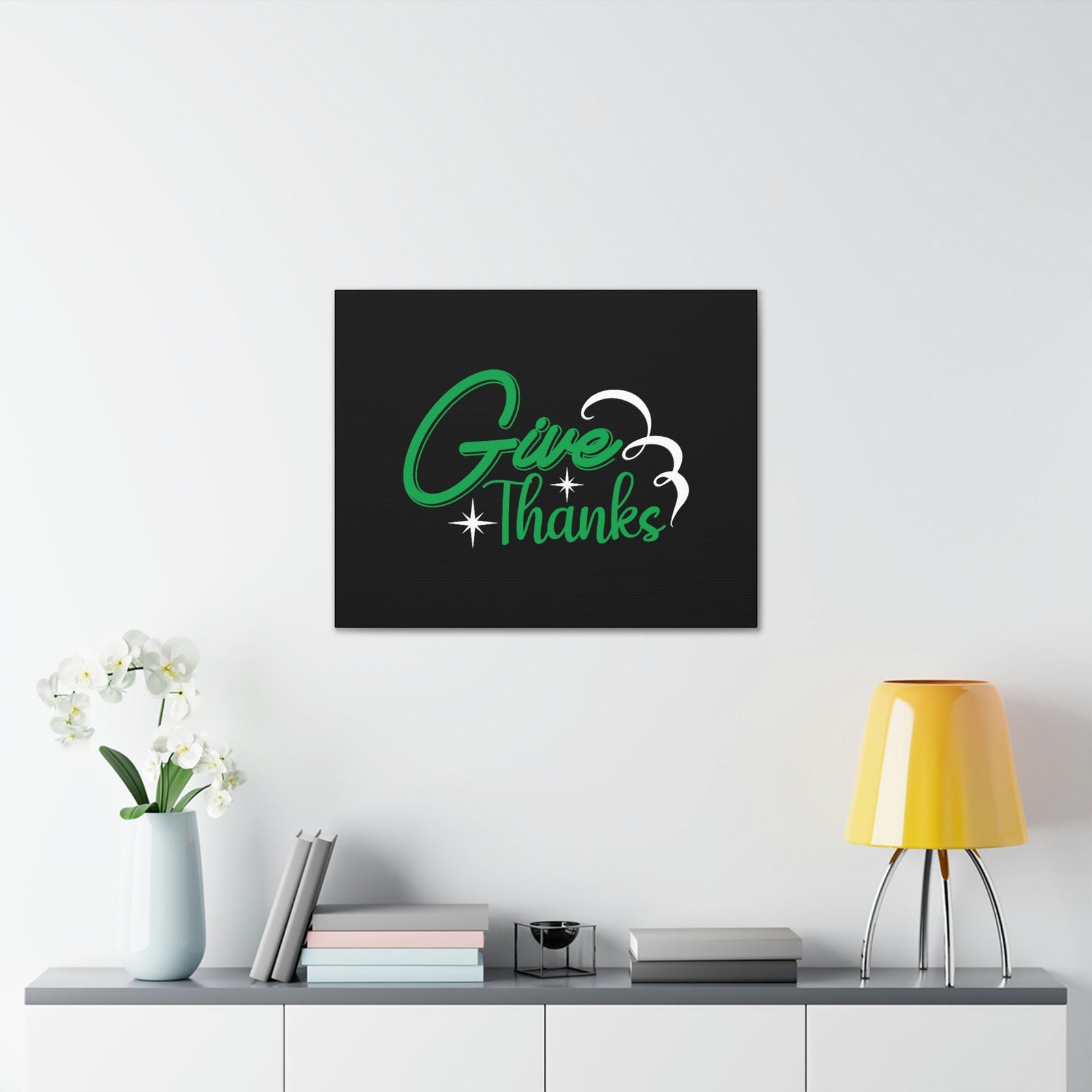 Scripture Walls Give Thanks Ephesians 5:20 Christian Wall Art Bible Verse Print Ready to Hang Unframed-Express Your Love Gifts