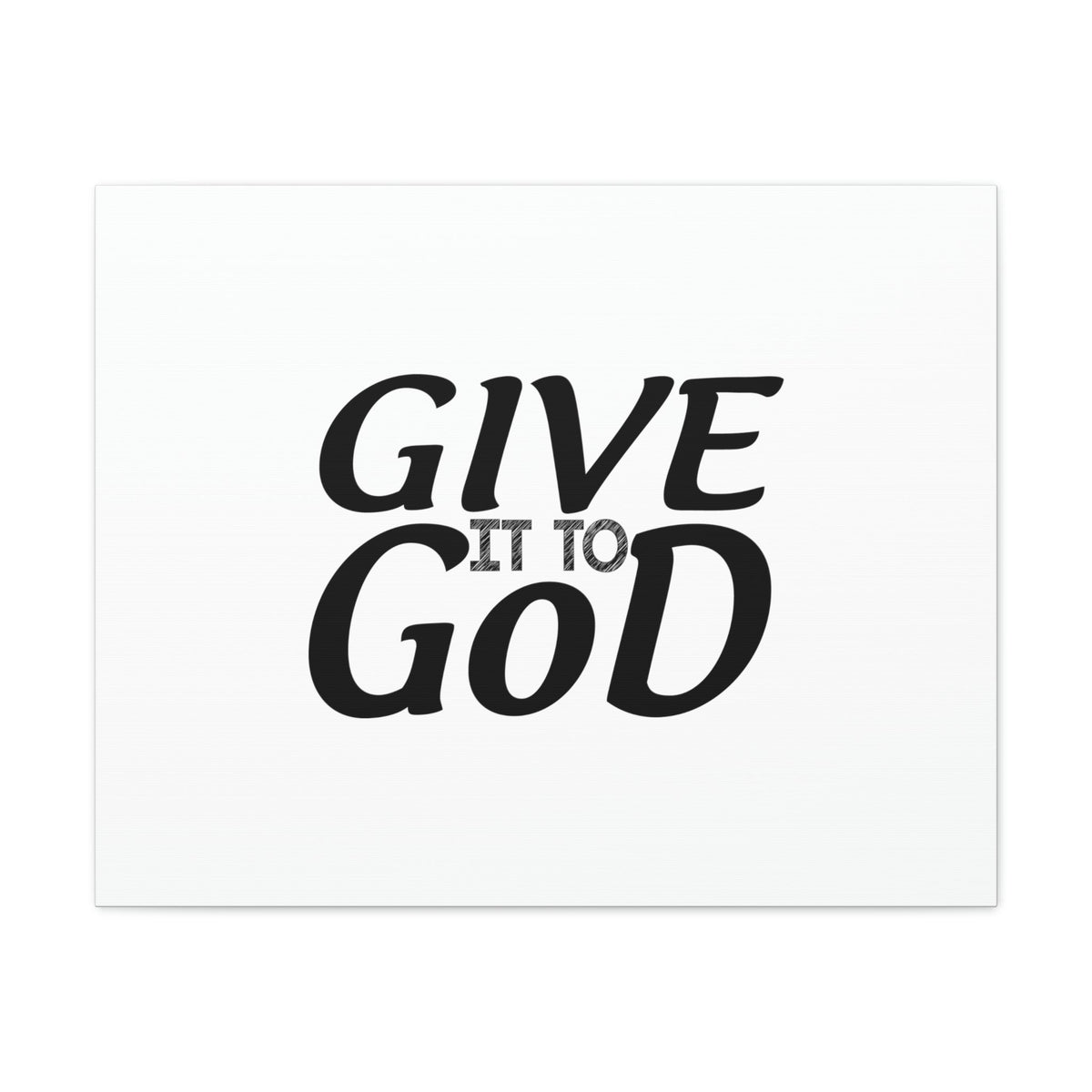 Scripture Walls Give To God Psalm 55:22 Christian Wall Art Bible Verse Print Ready to Hang Unframed-Express Your Love Gifts