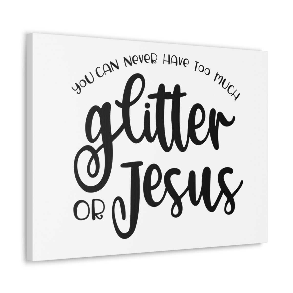 Scripture Walls Glitter Or Jesus Acts 20:35 Christian Wall Art Print Ready to Hang Unframed-Express Your Love Gifts