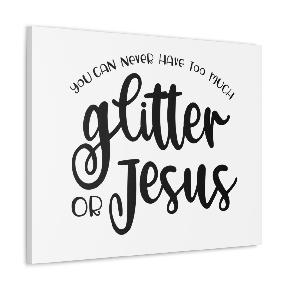 Scripture Walls Glitter Or Jesus Acts 20:35 Christian Wall Art Print Ready to Hang Unframed-Express Your Love Gifts