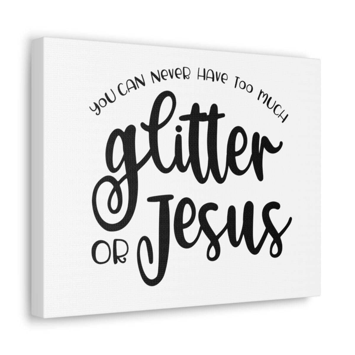 Scripture Walls Glitter Or Jesus Acts 20:35 Christian Wall Art Print Ready to Hang Unframed-Express Your Love Gifts