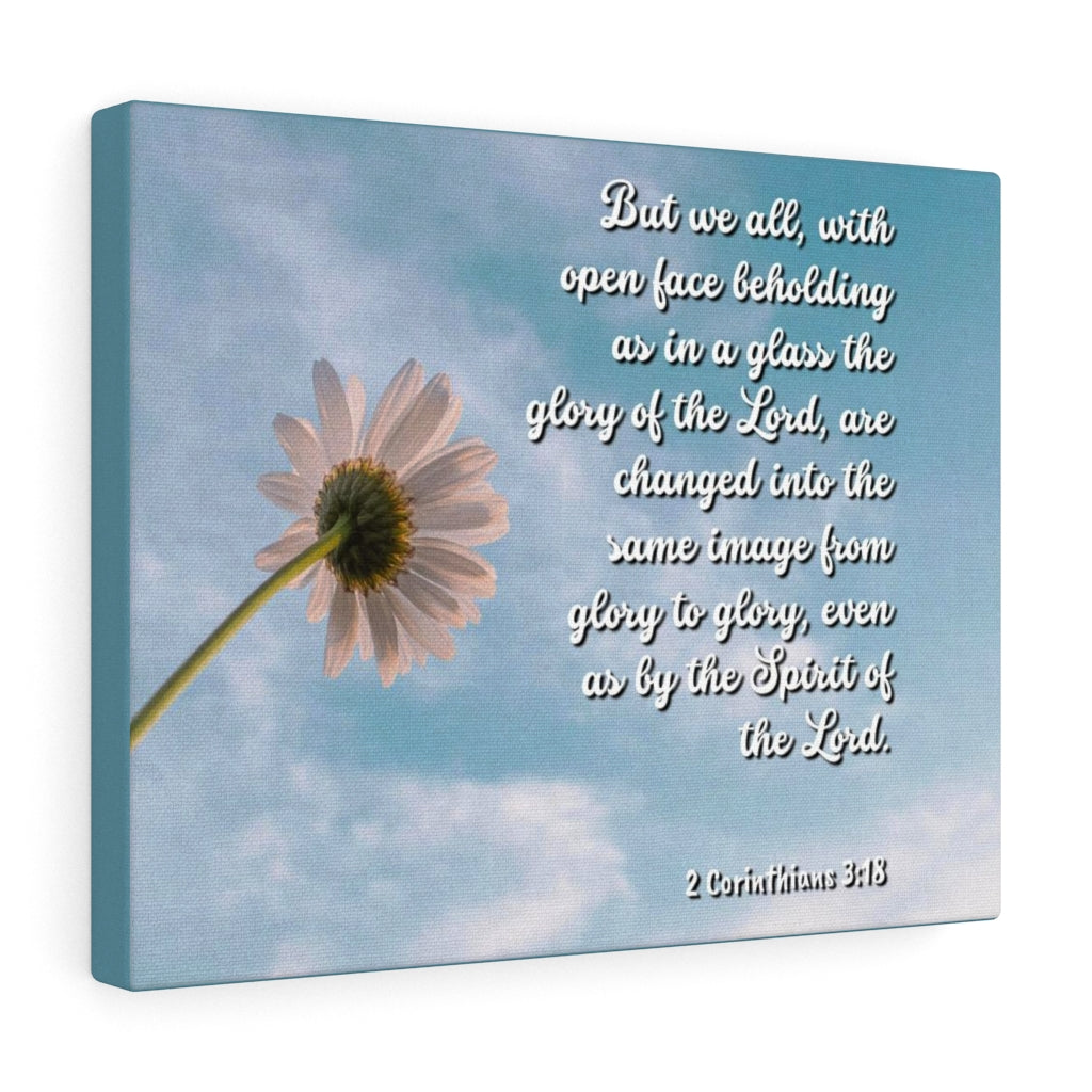 Scripture Walls Glory Of The Lord 2 Corinthians 3:18 Bible Verse Canvas Christian Wall Art Ready to Hang Unframed-Express Your Love Gifts
