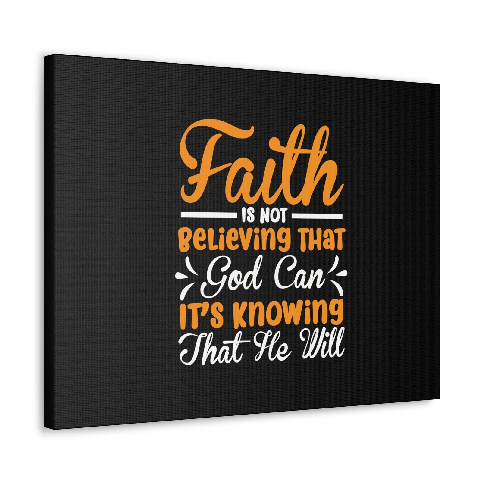 Scripture Walls God Can It's Knowing That He Will Proverbs 3:5-6 Christian Wall Art Bible Verse Print Ready to Hang Unframed-Express Your Love Gifts